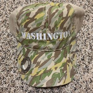 🌟HPx2🌟 Camo Washington ball cap